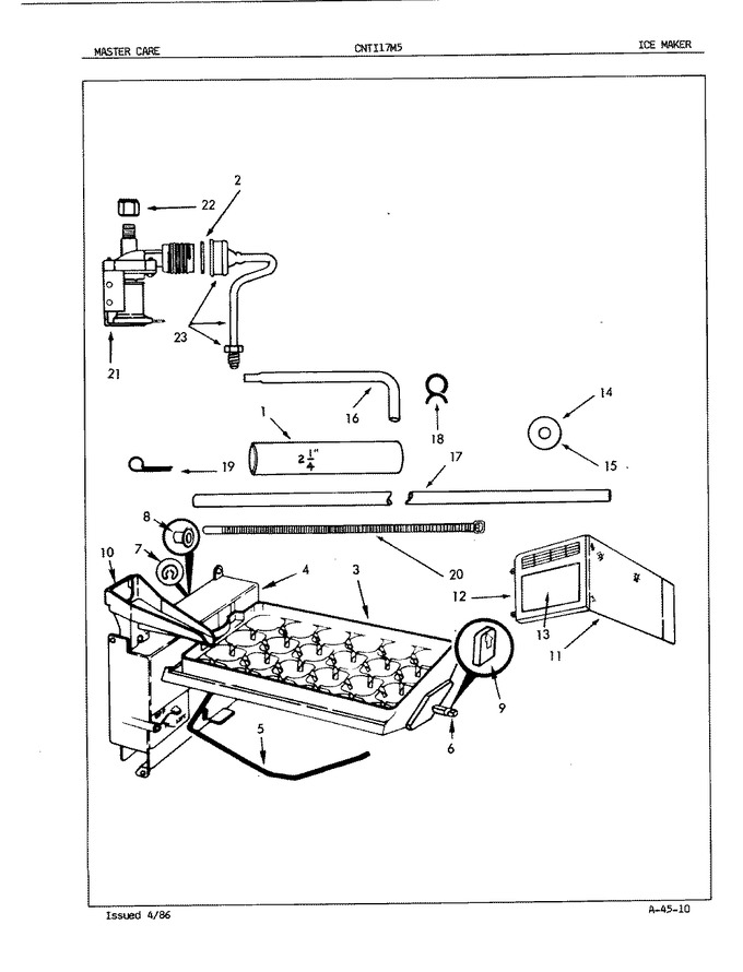 Diagram for CNTI17M5H (BOM: 5D70A)