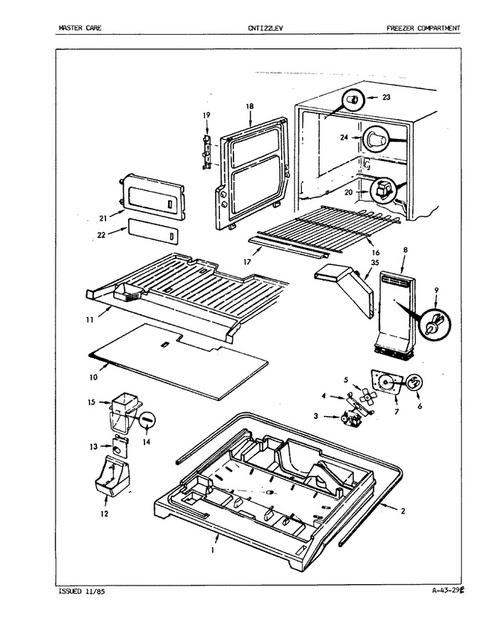 Diagram for CNTI22LEV (BOM: 5B61A)