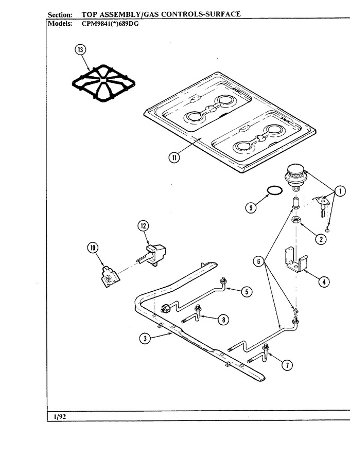 Diagram for CPM9841A689DG