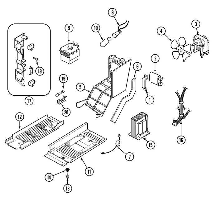 Diagram for CR1100K