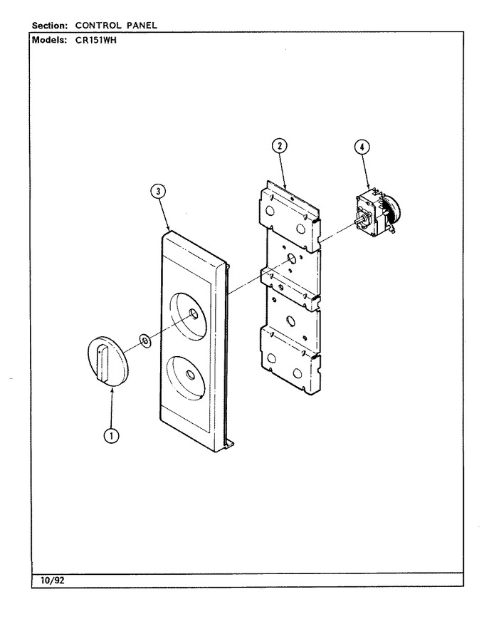 Diagram for CR151WH