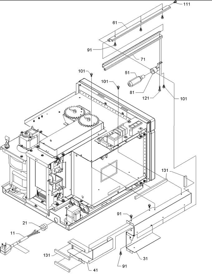 Diagram for FSC12VP (BOM: P1304410M)