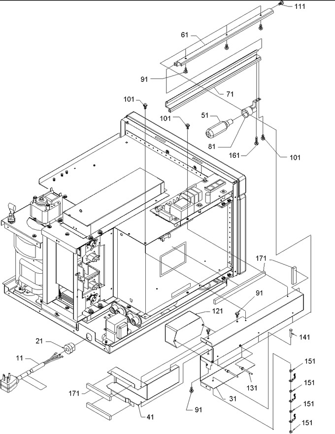 Diagram for UC1000VP (BOM: P1304455M)