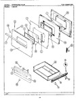 Diagram for 03 - Door/drawer (cre305)