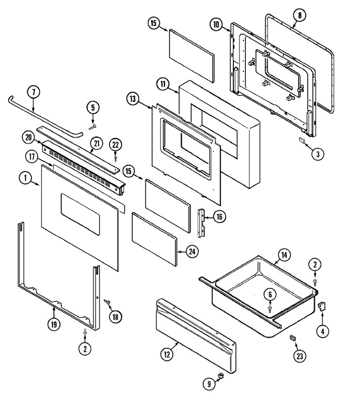 Diagram for CRE8700DDM