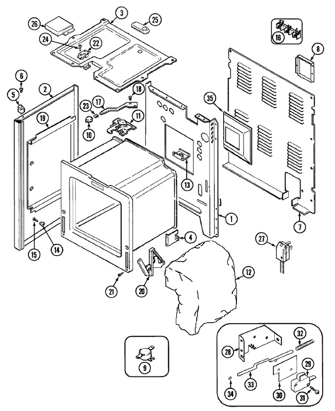 Diagram for CRE9530CDM