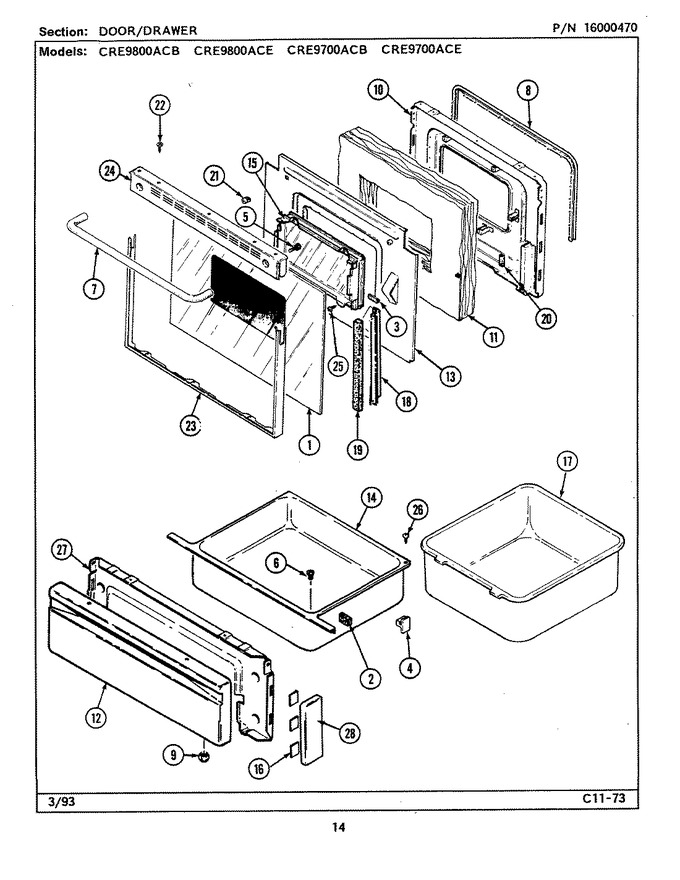 Diagram for CRE9800ACE