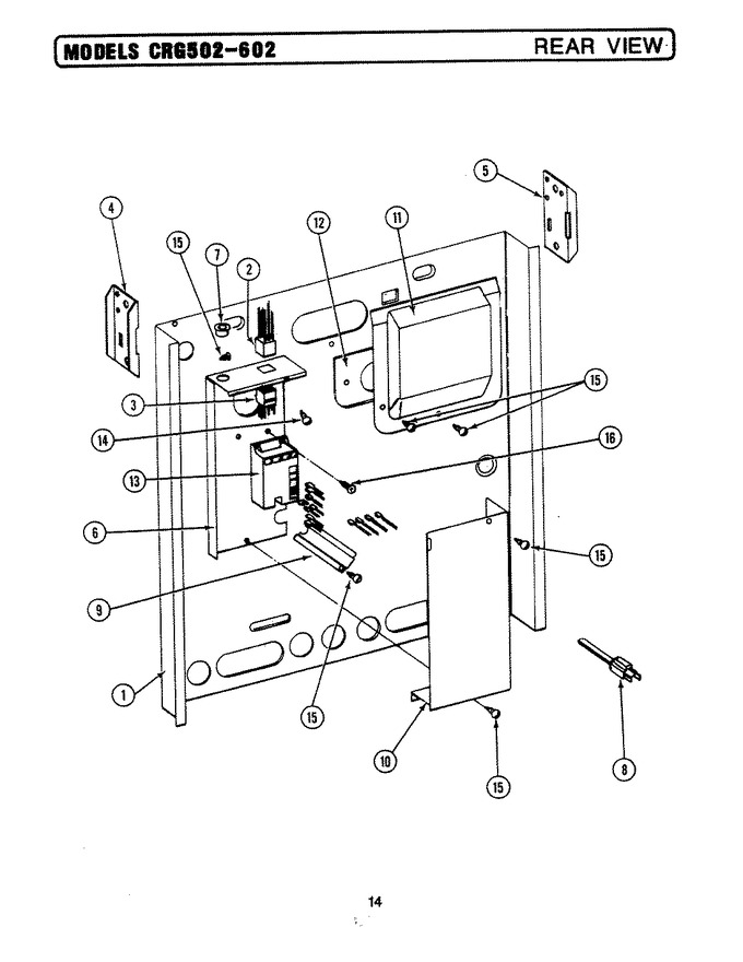 Diagram for LCRG502