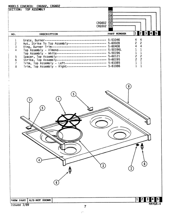 Diagram for CRG502