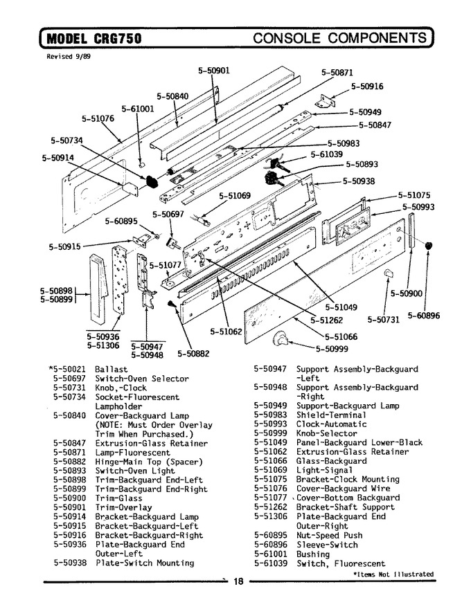 Diagram for LCRG750