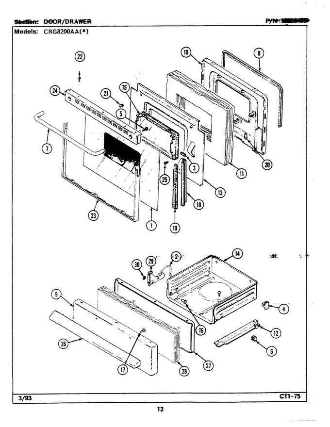 Diagram for CRG8200AAL