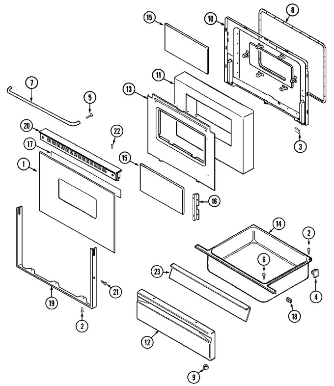 Diagram for CRG9300CAW