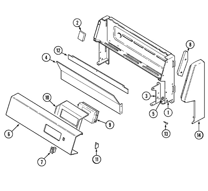 Diagram for CRG9700BAL