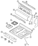 Diagram for 02 - Control Panel/top Assembly