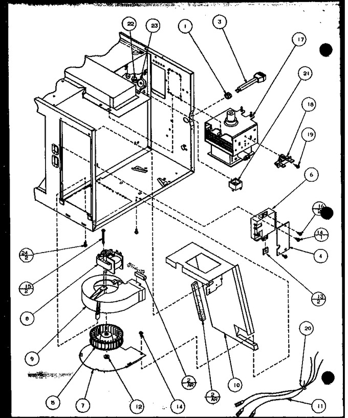 Diagram for RSB460P1 (BOM: P1110413M)