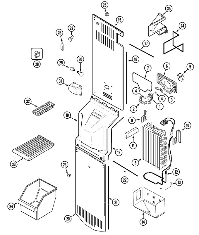 Diagram for CS21F2W