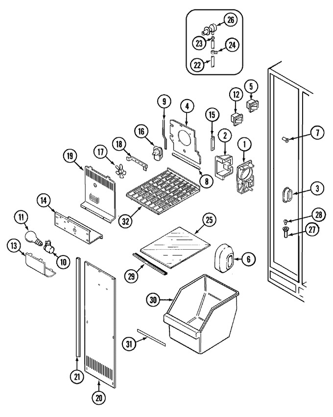 Diagram for CS22Y7DW