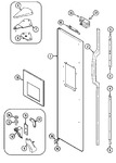 Diagram for 03 - Freezer Outer Door