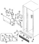 Diagram for 04 - Fresh Food Compartment