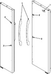 Diagram for 22 - Handles (msd2651hes-series 10)