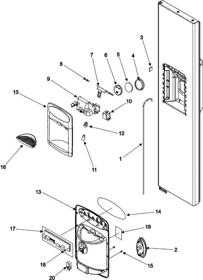 Diagram for MSD2651HEW