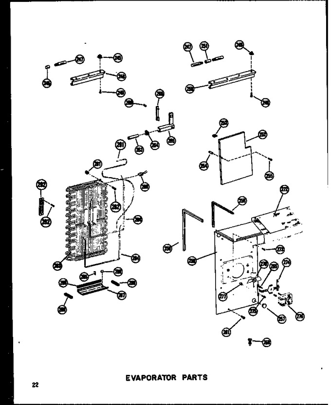 Diagram for SDI22A-A (BOM: P6035010W A)