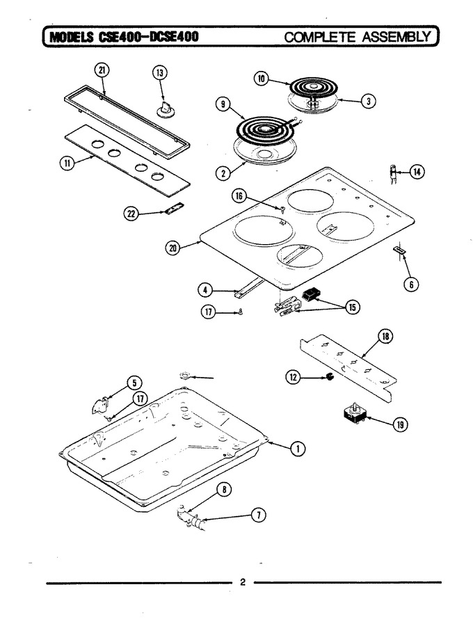 Diagram for DCSE400