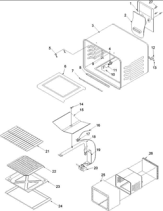 Diagram for CSG3601W (BOM: P1143396N W)