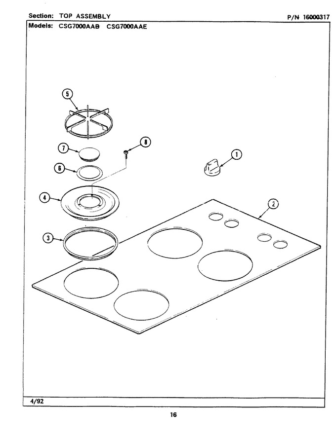 Diagram for CSG7000AAE