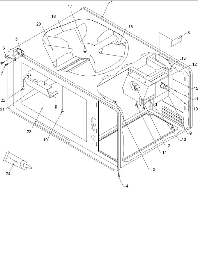 Diagram for CSNAC700 (BOM: P1185401M)