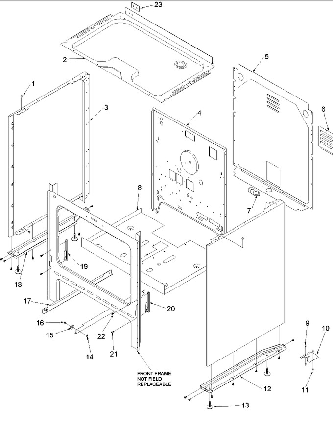 Diagram for CSR3602WW (BOM: P1143838NWW)