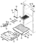 Diagram for 01 - Freezer Compartment