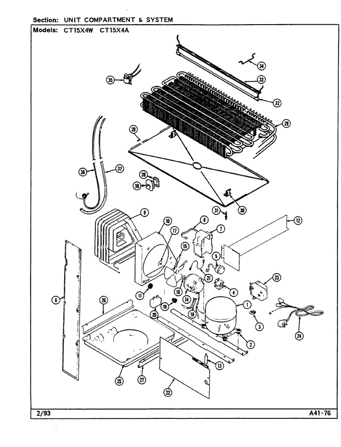 Diagram for CT15X4A (BOM: DC15B)