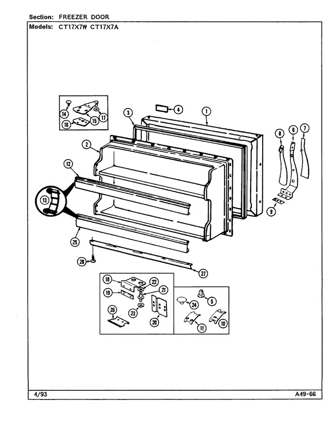 Diagram for CT17X7A (BOM: DC38A)