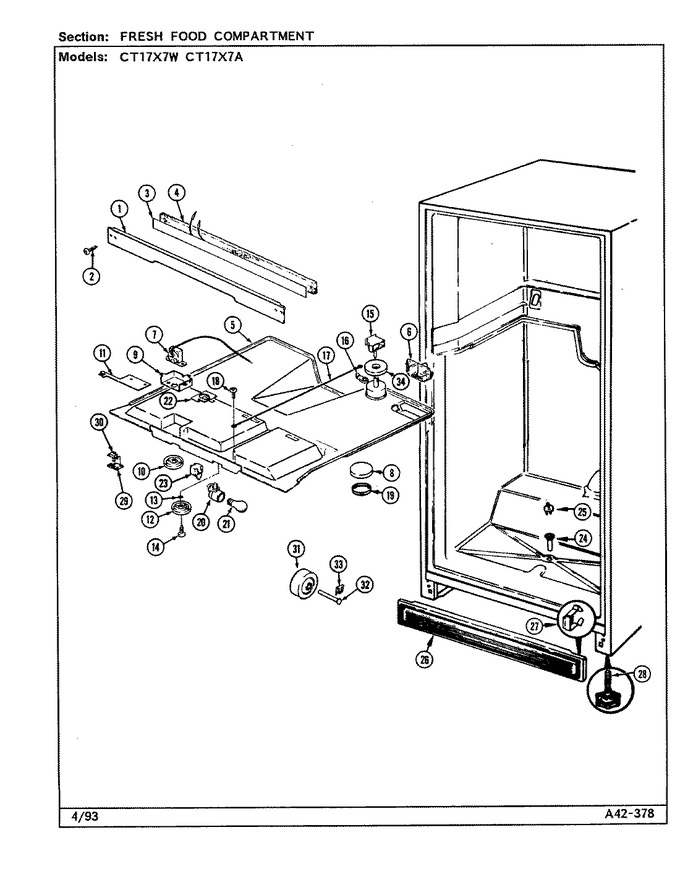 Diagram for CT17X7A (BOM: DC38A)