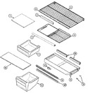 Diagram for 12 - Shelves & Accessories