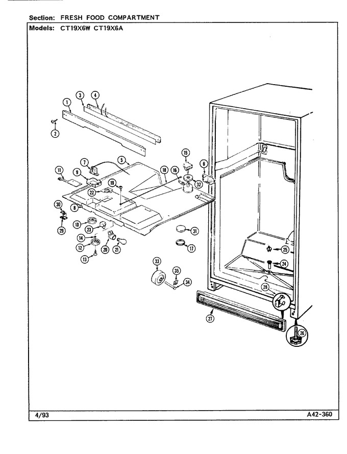 Diagram for CT19X6A (BOM: DE67A)