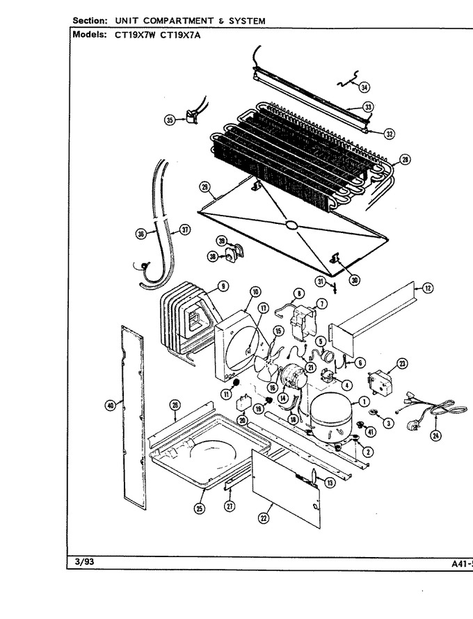 Diagram for CT19X7W (BOM: DC66A)