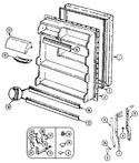 Diagram for 04 - Fresh Food Door