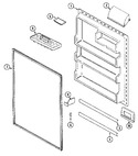 Diagram for 05 - Fresh Food Inner Door