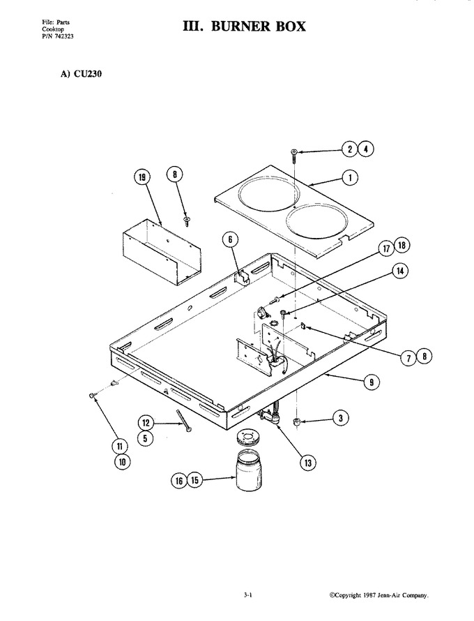 Diagram for CU230