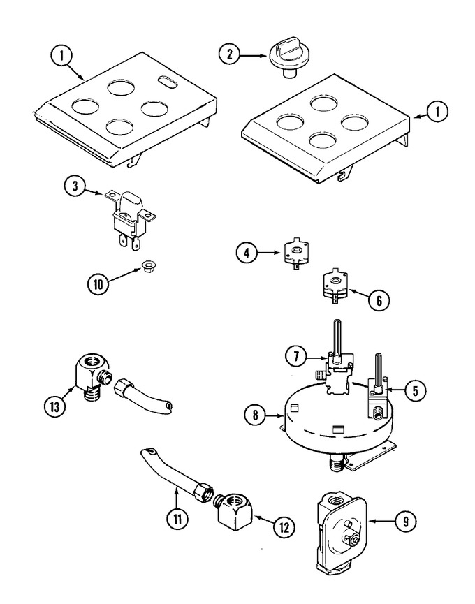 Diagram for CVG316W