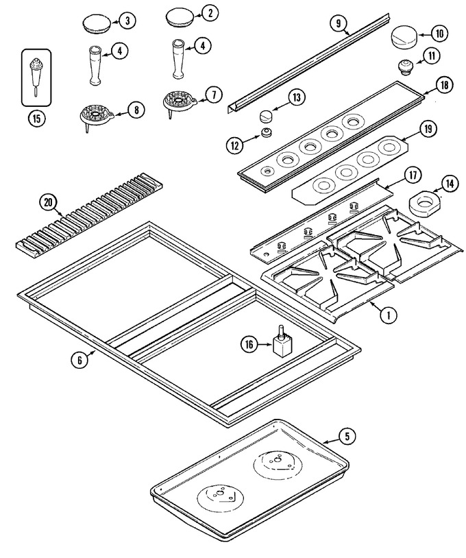 Diagram for CVGX2423W