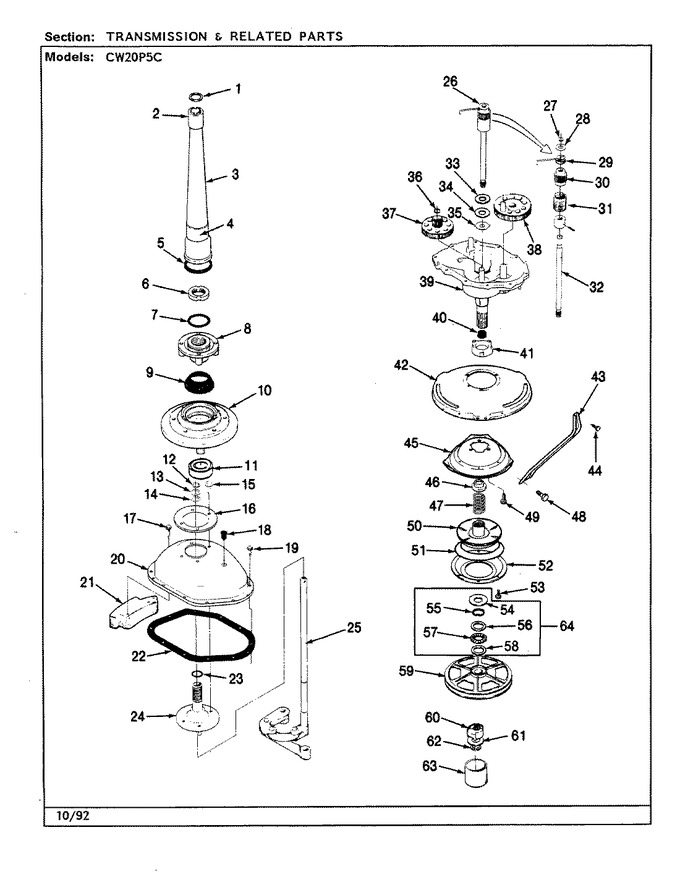 Diagram for CW20P5WC