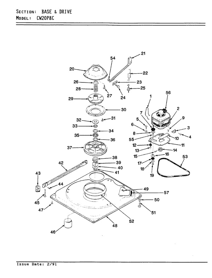 Diagram for CW20P8WC