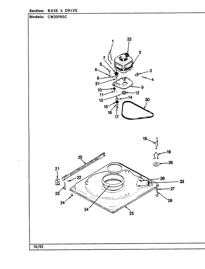 Diagram for CW20P8ASC