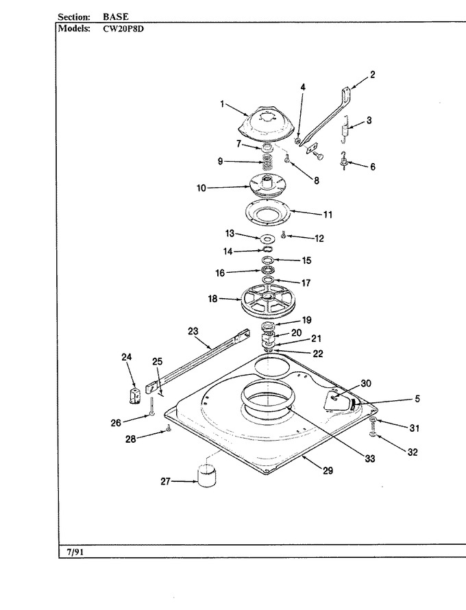 Diagram for CW20P8D