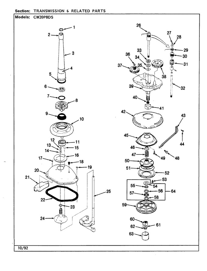 Diagram for CW20P8DS