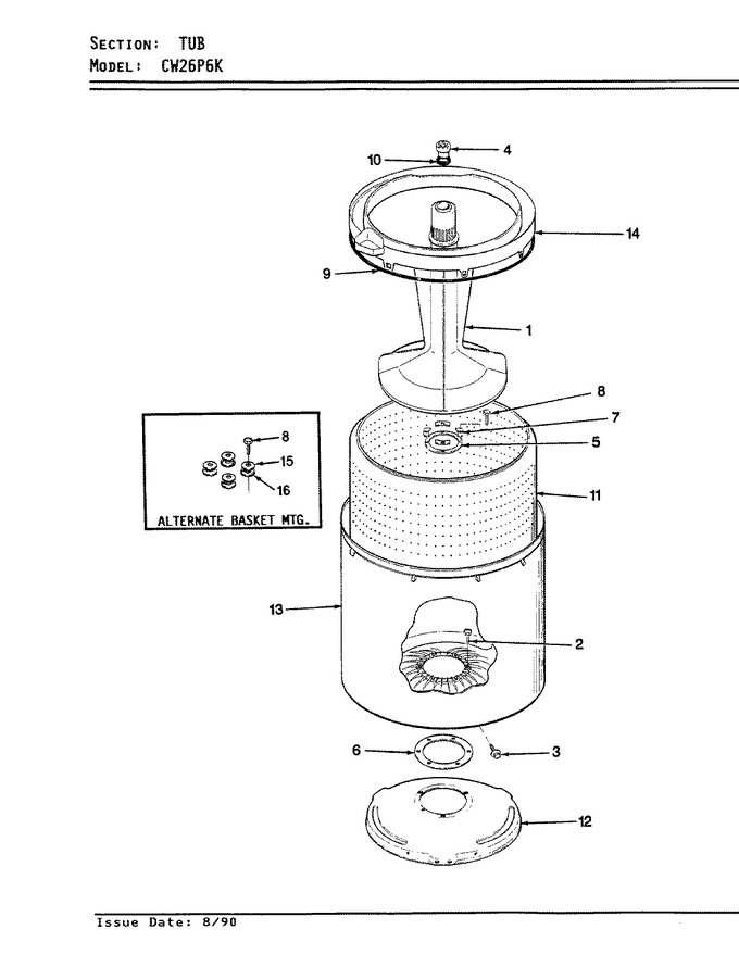 Diagram for CW26P6KA