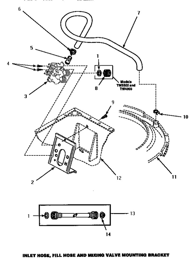 Diagram for CW4202W (BOM: PCW4202W)